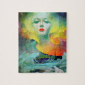 Puzzle Aurora par Clive Henry vibrant (Vertical)