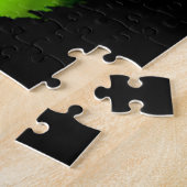 Puzzle Aurore boréale et arbres (Côté)