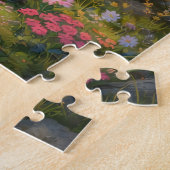 Puzzle - Aurores boréales au lac (Côté)