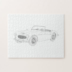 Puzzle Austin-Healey 1960