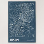 Puzzle Austin Texas City Plan Line Art Blue Imprimer<br><div class="desc">Austin Texas City Plan Line Art Blue Imprimer</div>