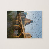 Puzzle Austin, Texas Congress Bridge Bats (Horizontal)