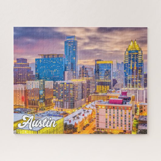 Puzzle Austin, Texas, États-Unis (Horizontal)