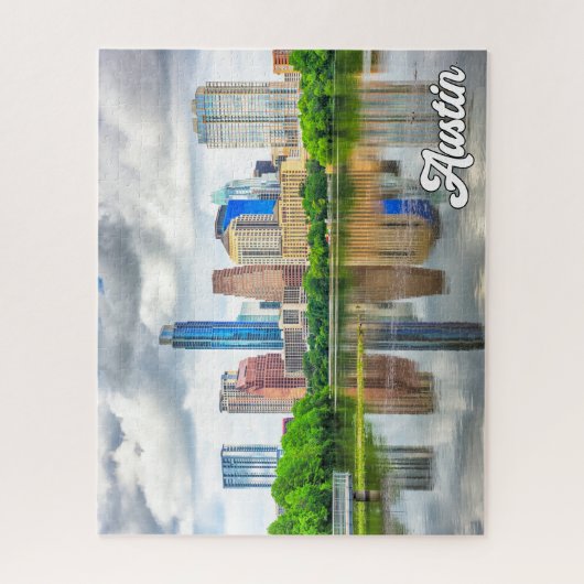 Puzzle Austin, Texas, USA (Vertical)