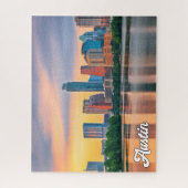 Puzzle Austin, Texas, USA (Vertical)