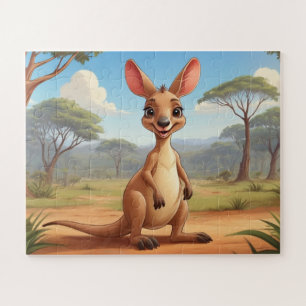 Puzzle Australian Adventure avec Little Kangaroo