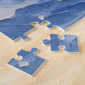 Puzzle Australian Cattle Dog Christmas Boat Holiday (Côté)