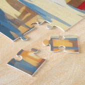 Puzzle Australian Cattle Dogs Christmas Snow Holiday (Côté)