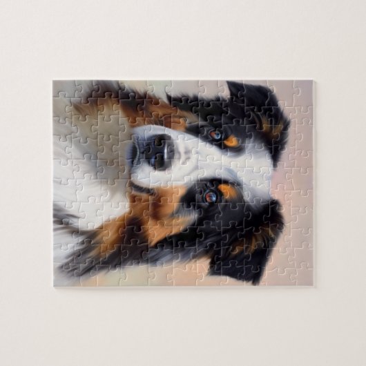 Puzzle Australian Shepherd (Horizontal)