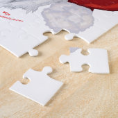 Puzzle Australian Shepherd Noël (Côté)