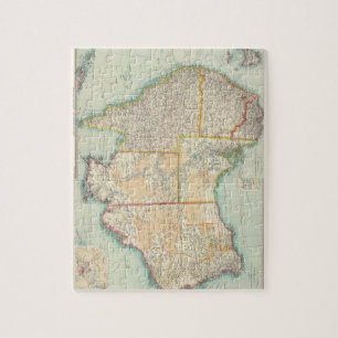 Puzzle Australie composite