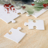 Puzzle Australie Kelpie Noël Wreath Festive Pup (Côté)