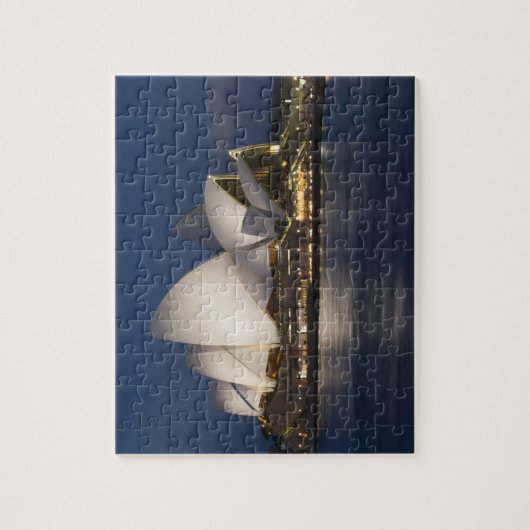 Puzzle Australie, Sydney. Opéra de nuit le (Vertical)