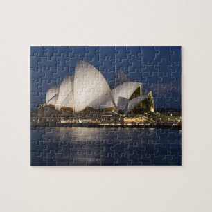 Puzzle Australie, Sydney. Opéra de nuit sur
