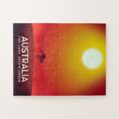 Puzzle Australie "The land down under" tirage de vacances (Horizontal)