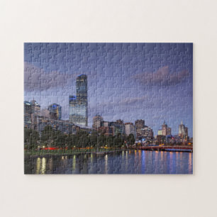 Puzzle Australie, Victoria, Melbourne, ciel avec 2