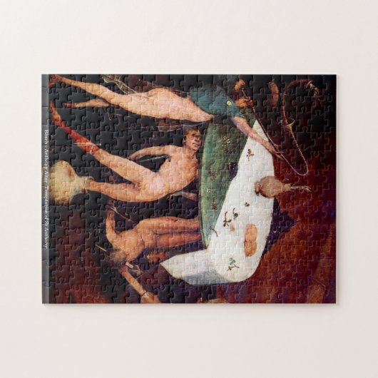 Puzzle Autel de Bosch - d'Anthony - tentation de St (Horizontal)