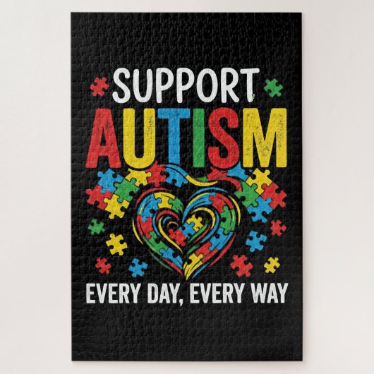Puzzle Autism awareness (Vertical)