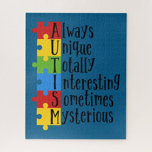 Puzzle Autisme (Vertical)