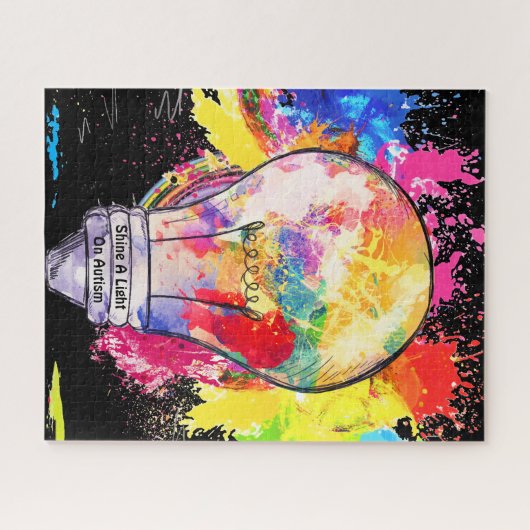 Puzzle Autisme léger (Horizontal)