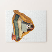 Puzzle Autocollant de forteresse de couverture pour chat (Horizontal)