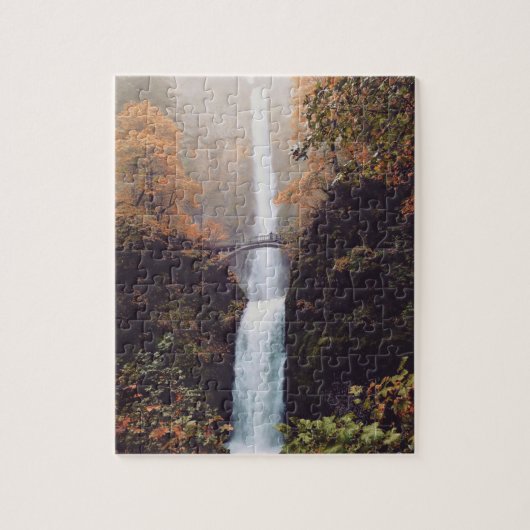 Puzzle Automne à Multnomah Falls, Oregon (Vertical)