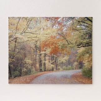 Puzzle Automne à Pure Michigan Feuilles colorés