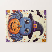 Puzzle Automne/araignée/sorcier/halloween (Horizontal)