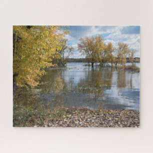 Puzzle Automne au lac Black Dog