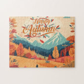 Puzzle Automne/Automne/feuille/coloré (Horizontal)