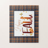Puzzle automne/automne/feuille/plaid (Vertical)