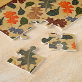 Puzzle Automne Chêne Feuilles Gratuit Remerciements bénis (Côté)