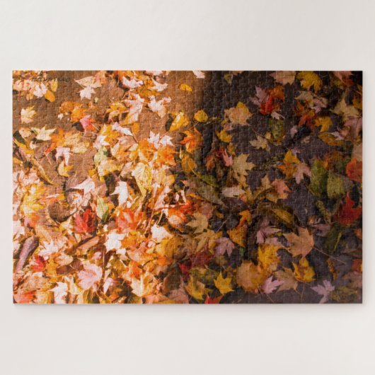 Puzzle Automne Fallen Feuilles (Horizontal)