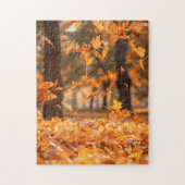 Puzzle Automne Feuilles en chute (Vertical)