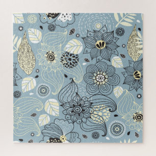 Puzzle Automne Floral : Design saisonnier élégant