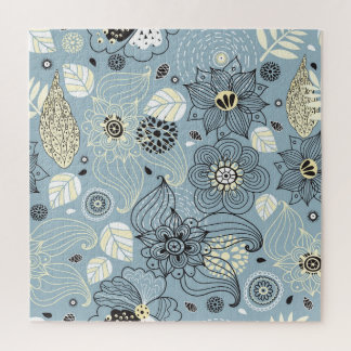 Puzzle Automne Floral : Design saisonnier élégant