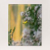Puzzle Automne Goldfinch Et Thistle (Vertical)