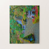 Puzzle Automne Jardin japonais Oregon. (Vertical)