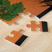 Puzzle Automne, Joyeux Halloween ! (Côté)