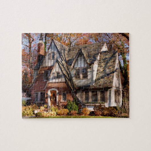 Puzzle Automne - Maison de gnome (Horizontal)