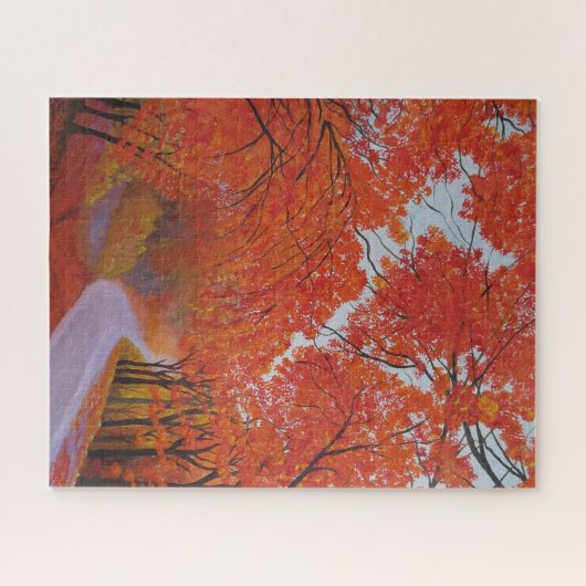 Puzzle Automne Maple Daejeon Corée (Horizontal)