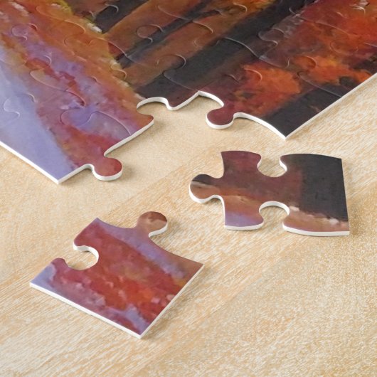 Puzzle Automne Maple Daejeon Corée (Côté)