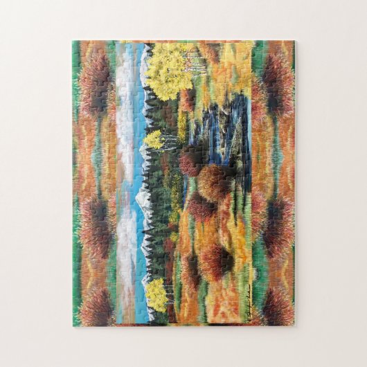 Puzzle automne Meadow Goodluck (Vertical)