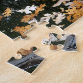 Puzzle Automne Otter Pond Feuille (Côté)