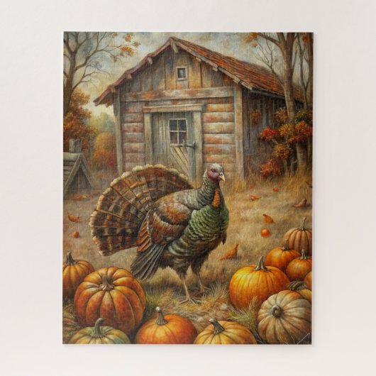 Puzzle Automne Rustique (Vertical)