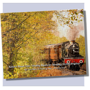 Puzzle Automne Steam Train, Bewdley, Royaume-Uni - Ajoute