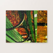 Puzzle Automne - Un siège à Central Park. (Horizontal)