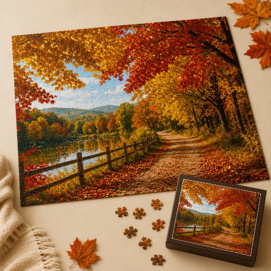 Puzzle Automne vibrant