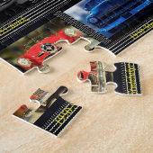 Puzzle Automobiles américaines classiques des années 1950 (Côté)