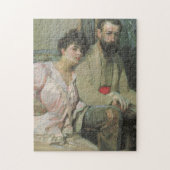 Puzzle Autoportrait avec femme (par Frantisek Kupka) (Vertical)